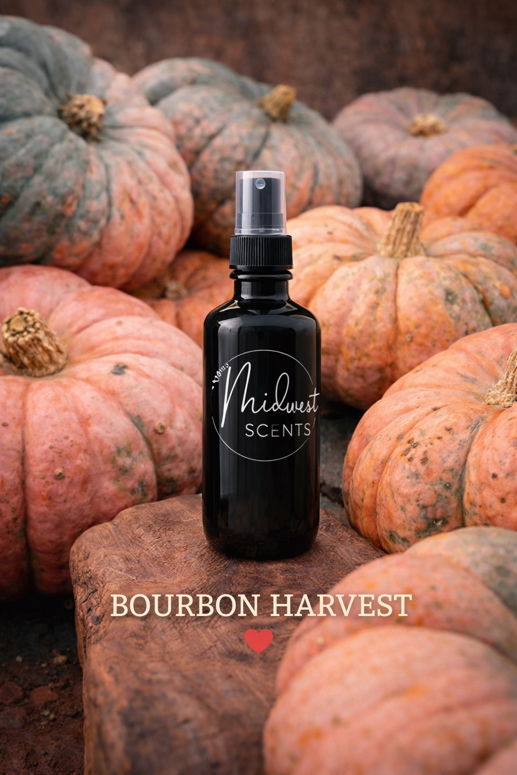 Bourbon Harvest– Warm Spice & Vanilla perfectly balanced, Long-Lasting Fragrance