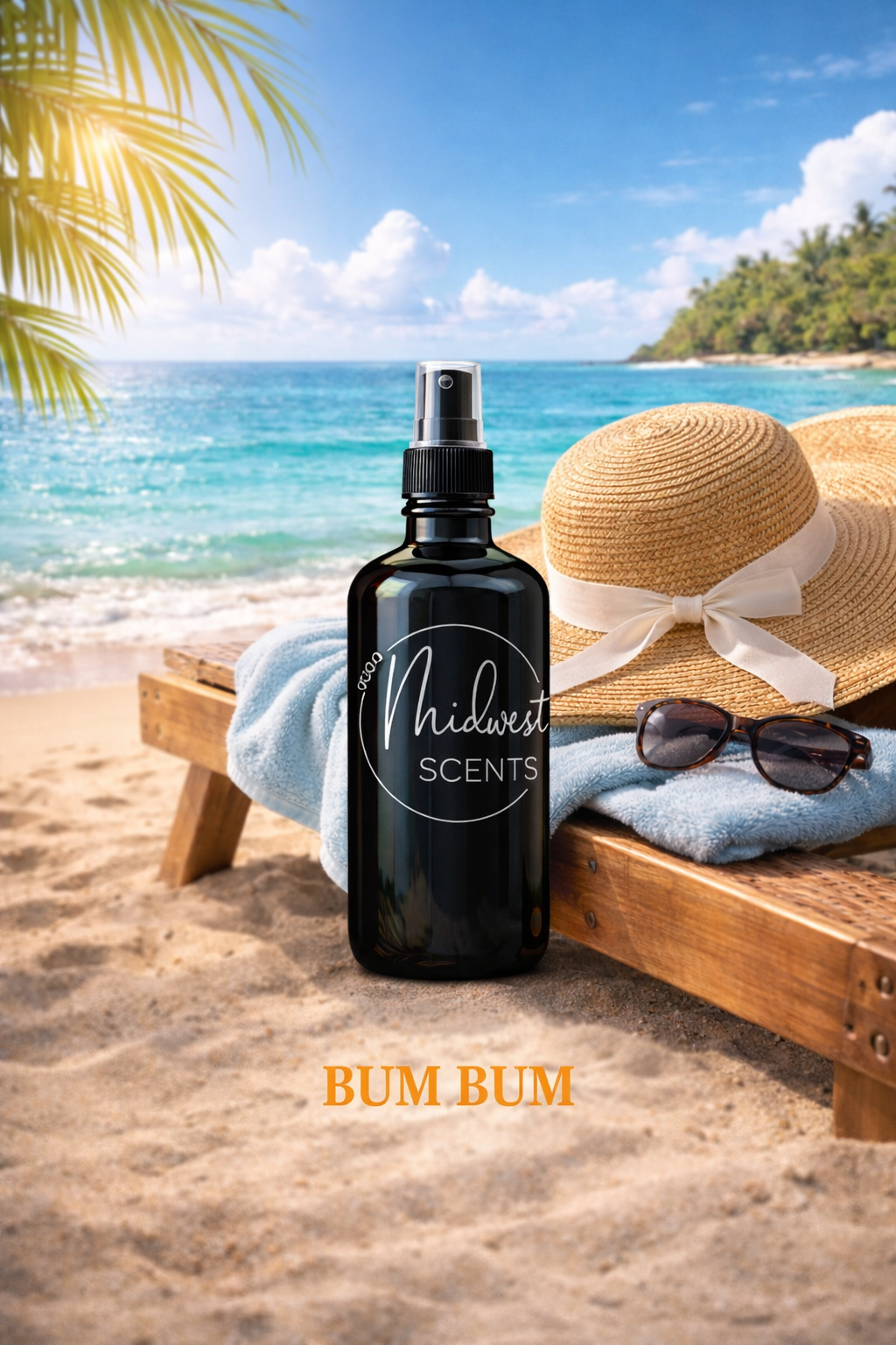 Bum Bum– Warm Pistachio Vanilla Tropical perfectly balanced, Long-Lasting Fragrance