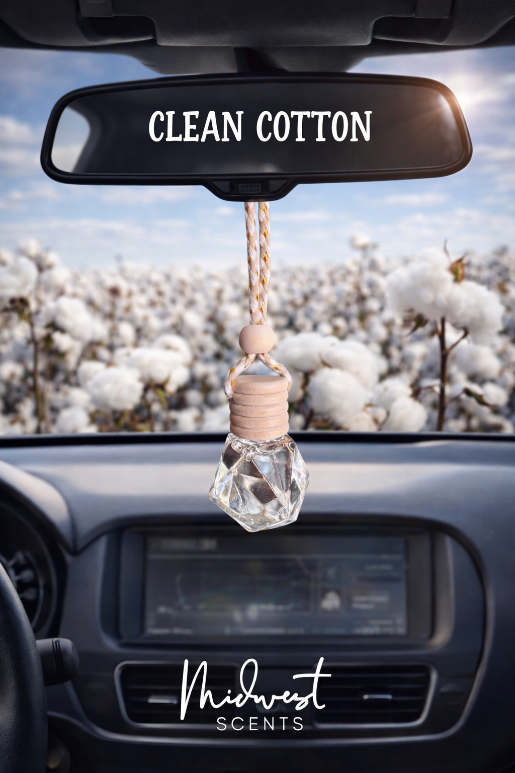 Clean Cotton – Fresh Linen perfectly balanced, Long Lasting Home Fragrance