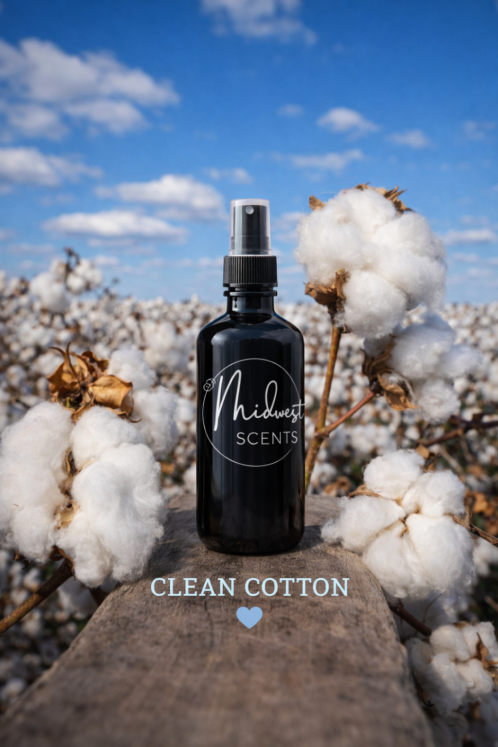 Clean Cotton – Fresh Linen perfectly balanced, Long Lasting Home Fragrance
