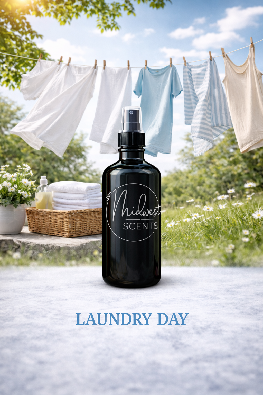 Laundry Day– Fresh Clean Linen perfectly balanced, Long Lasting Fragrance