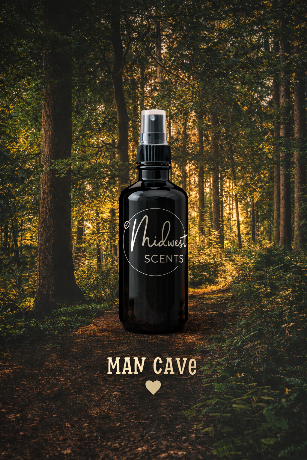 Man Cave– Masculine Cologne perfectly balanced, Long-Lasting Home Fragrance