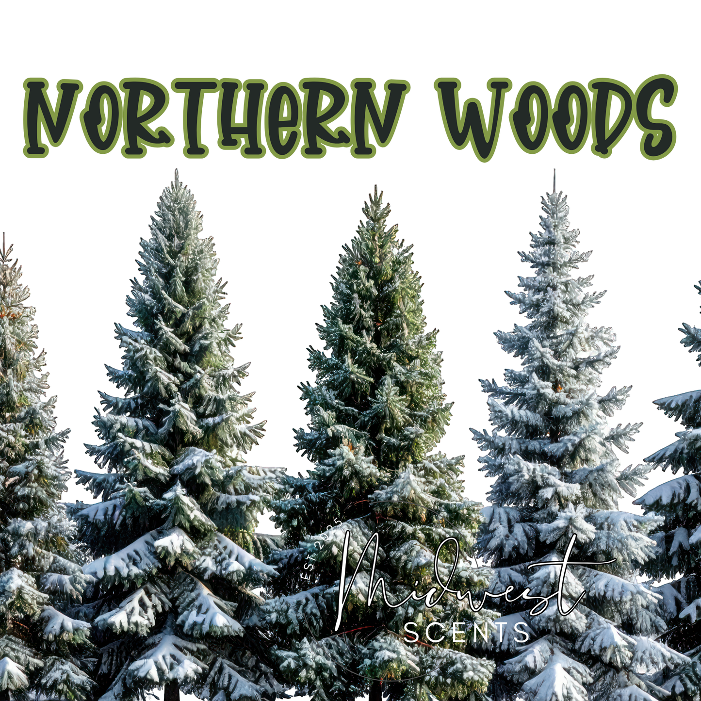 Northern Woods – Pine & Forest perfectly balanced, Long-Lasting Fragrance