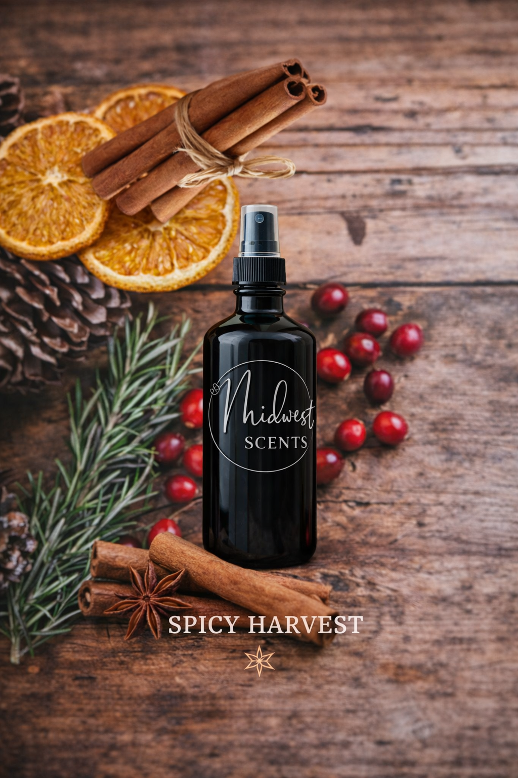 Spicy Harvest – Warm Fall Spice perfectly balanced, Long Lasting Fragrance