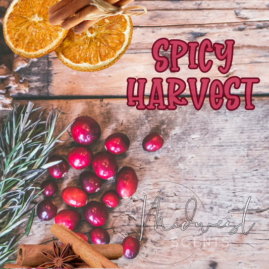 Spicy Harvest – Warm Fall Spice perfectly balanced, Long Lasting Fragrance