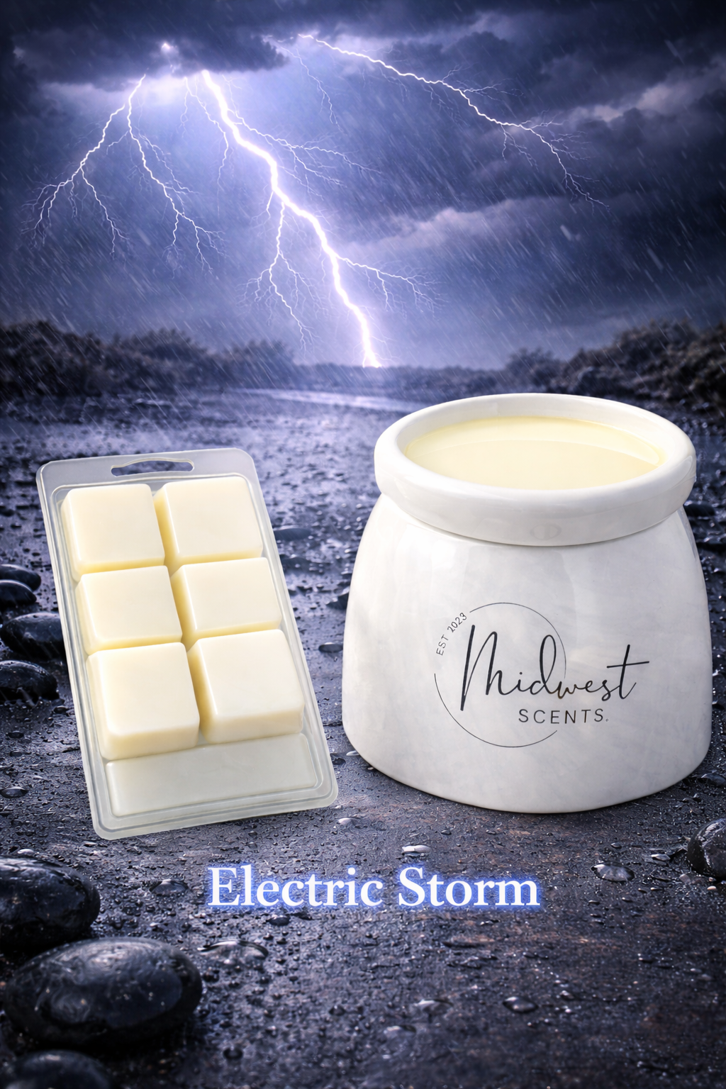 Electric Storm– Rain & Ozone Fresh perfectly balanced, Long-Lasting Fragrance