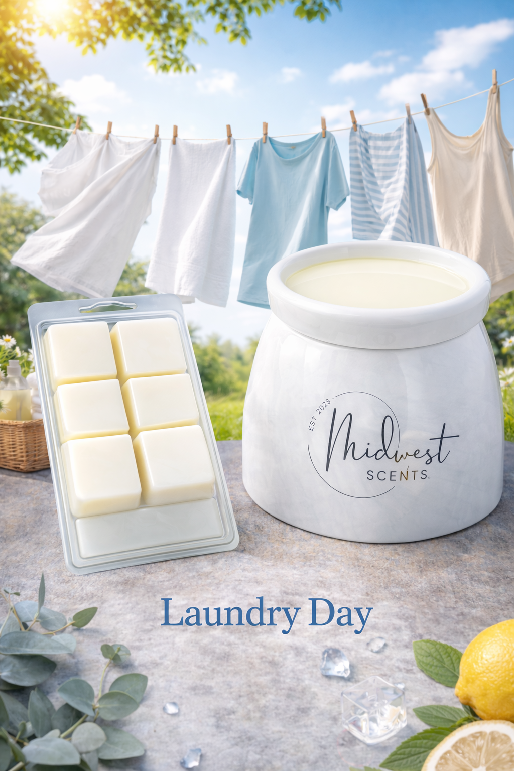Laundry Day– Fresh Clean Linen perfectly balanced, Long Lasting Fragrance