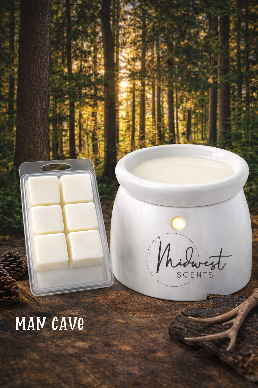 Man Cave– Masculine Cologne perfectly balanced, Long-Lasting Home Fragrance