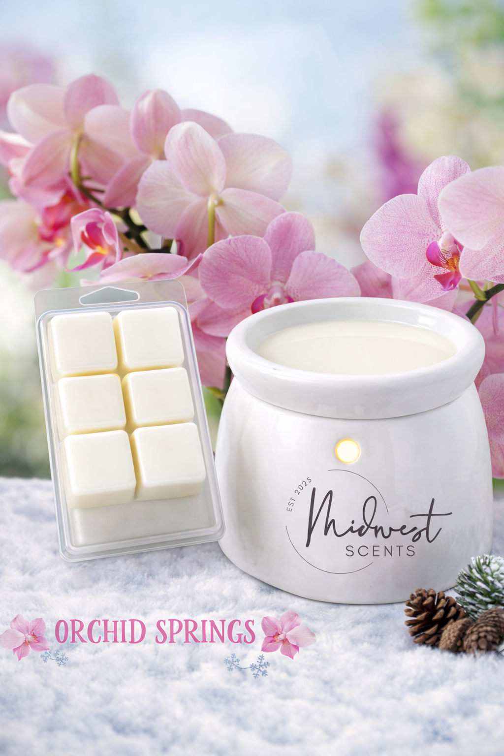 Orchid Springs – Floral Fresh perfectly balanced, Long-Lasting Fragrance