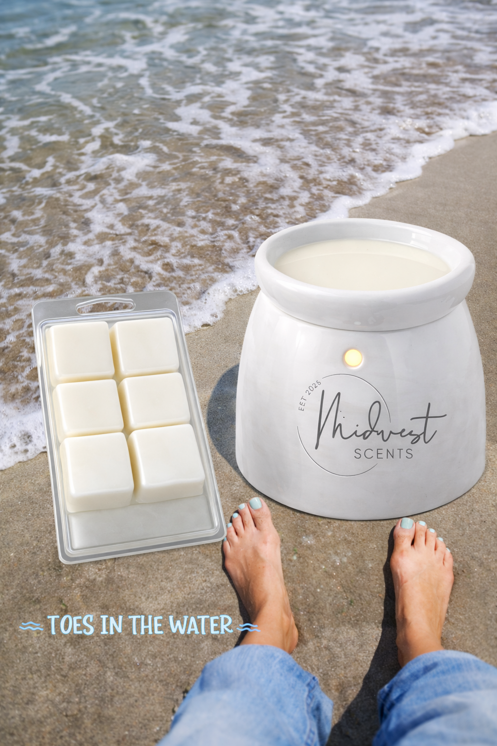 Toes in the Water – Beachy Fresh perfectly balanced, Long-Lasting Fragrance