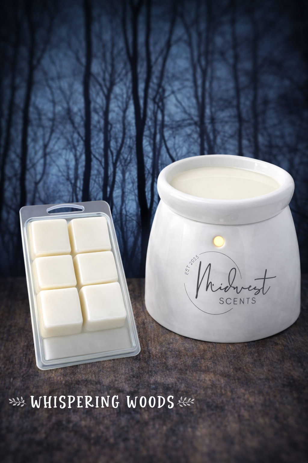 Whispering Woods – Soft Woodsy, perfectly balanced, Long-Lasting Fragrance